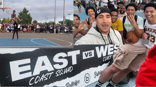 Ballislife East vs West Vlog!!!! Brosislife ft. Frank Nitty Cam Wilder White Iverson + More!!