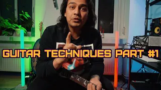 Must Know Guitar Techniques for Soloing | Part #1