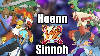 Hoenn versus Sinnoh pokemon | Hoenn Starter versus Sinnoh Starter pokemon | Toon Clash