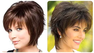 Most Charming & Stunning 50's Middle Age Pixie Bob Hair Cuts Ideas/Party Wear Haircuts For Women