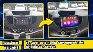 Best Carplay Radio upgrade for your 2011-2015 Honda CR-V with Android 13.0 HD Touchscreen GPS
