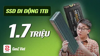 Tự build SSD DI ĐỘNG dung lượng 1TB giá chưa tới 1,7 triệu, quá ngon! | Genz Viet