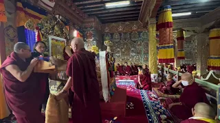 H.H Sakya Gongma Rinpoche visited Bumthang Könchogsum Bhutan on 14-04-2024