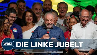 EXTREM KNAPPES COMEBACK: Linker Ex-Präsident Lula gewinnt Wahl in Brasilien