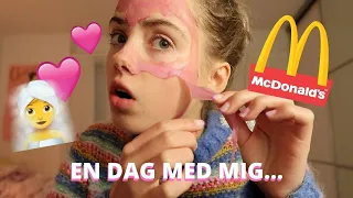 EN REALISTISK DAG I MIT LIV ★ interviews, Mcdonalds, ansigtsmaske...