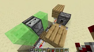 Minecraft mechanizmy jak zrobić windę plus drzwi do windy
