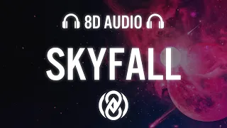 Adele - Skyfall (Lyrics) | 8D Audio 🎧