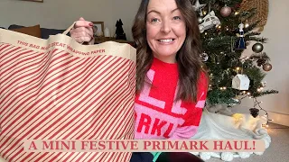 A MINI FESTIVE/CENTER PARKS  PRIMARK HAUL!