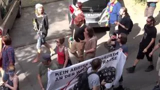Demo zur Bärendelle am 2013-08-03 in Essen an der Ruhr