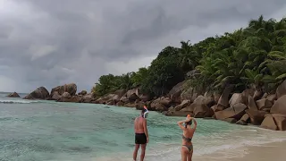 Anse Cocos beach, La Digue, Seychelles, 2020
