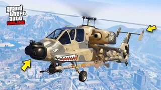 FH-1 HUNTER Customization (AH-64 Apache) | GTA 5 Online DLC Vehicle Customization