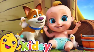 Bingo the Dog and other Happy Song for Kids with LooLoo Kids and Kidsy | Nursery Rhymes