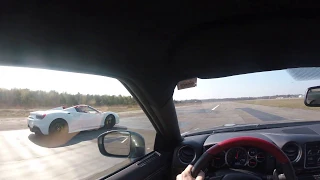 Ferrari 488 vs Nissan GTR