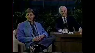 Paul McCartney - interview - Tonight Show 10/23/84 on Beatlemania + 1968 appearance