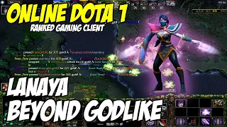 Dota 1 Lanaya/Templar Assassin Comeback Game Ranked Gaming Client Asia Public