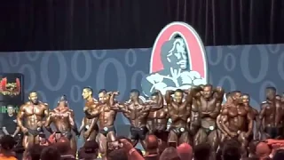 Classic Physique Prejudging Pose down - 2019 Mr Olympia