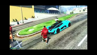 Shinchan challenged every flash for race in GTA V