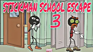 Stickman School Escape 3 - Gameplay - Android