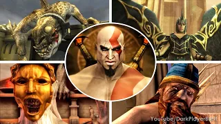 GOD OF WAR Chains of Olympus Remastered - All Bosses (With Cutscenes) [2K 60FPS] PS3