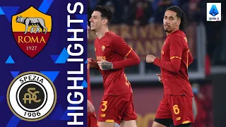 Roma 2-0 Spezia | Smalling strikes in Roma win at the Olimpico | Serie A 2021/22