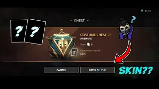 Collecting Insignias and open skin chests. Mysterious rewards😉😎