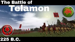 The Battle of Telamon (225 B.C.) Very Hard - Total War Historical Battles