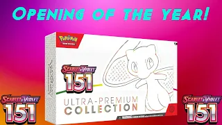 My BIGGEST Opening of the YEAR! Pokemon 151 Ultra Premium Collection!