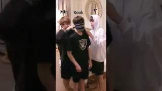 vminkook funny hide & seek game🙈 #bts #shorts