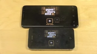 GTA 3 Samsung Galaxy S8 vs. iPhone 4 Gameplay Review!