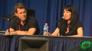 Sac Anime 2013-Live from Arkham panel with Kevin Conroy and Grey Delisle