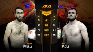 Бекхан Мусаев vs. Абдул Газиев | Bekhan Musaev vs. Abdul Gaziev | ACA YE 26