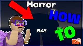 How To Make A LOBBY For Your HORROR GAME (Rec Room)