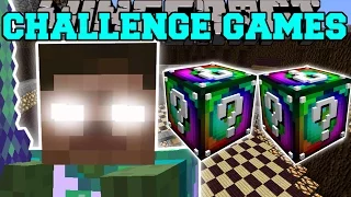 Minecraft: DELTA HEROBRINE CHALLENGE GAMES - Lucky Block Mod - Modded Mini-Game