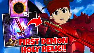 THE FIRST DEMON RELIC!! FEST ZELDRIS RELIC SHOWCASE! | Seven Deadly Sins: Grand Cross