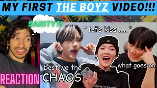 MY FIRST TIME REACTING TO THE BOYZ || the boyz moments that make me question their sanity | REACTION