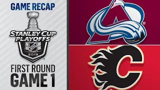 Flames shut out Avalanche in Game 1