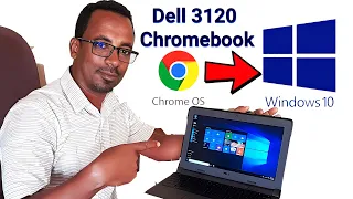 Dell 3120 Chromebook || How to Install Windows10, 11, 8