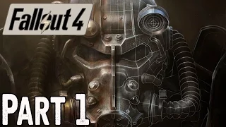 Fallout 4 Walkthrough Part 1 No Commentary Gameplay Lets Play FULL GAME