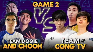 TEAM DOGIE & CHOOX VS TEAM CONG TV [GAME 2] RMC SEASON 3 SHOWMATCH