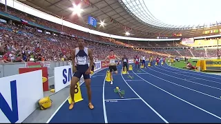 Usain bolt 200m semi final in Berlin 2009
