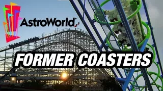 The Former Coasters of Six Flags Astroworld!