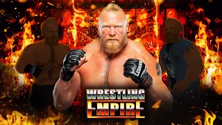How To Make Brock Lesnar in Wrestling Empire 2024 | Cowboy Brock Lesnar | Wrestling Empire | AWE