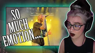 Post Malone - I FALL APART (Live) 4K || Goth Reacts
