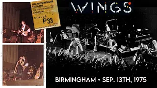 Paul McCartney and Wings - Live in Birmingham (September 13th, 1975)