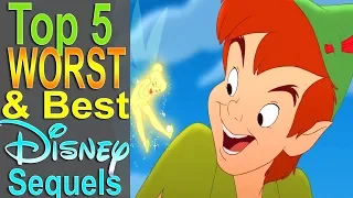 Top 5 Worst & Best Disney Sequels (Animated)