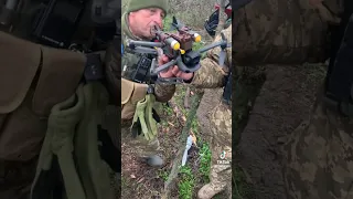 Exército da Ucrânia preparando Drone Kamikaze #guerranaucrânia #ucrania #russia