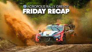 Waterlogged Acropolis Rally Greece Dries up for Day One Stunner 🤩