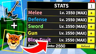 The PERFECT STAT BUILD Guide on Blox Fruits Update 20