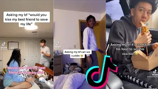 Asking my boyfriend questions TikTok compliations