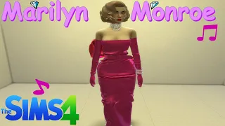 The Sims 4 | Marilyn Monroe | «Diamonds Are A Girls Best Friend»